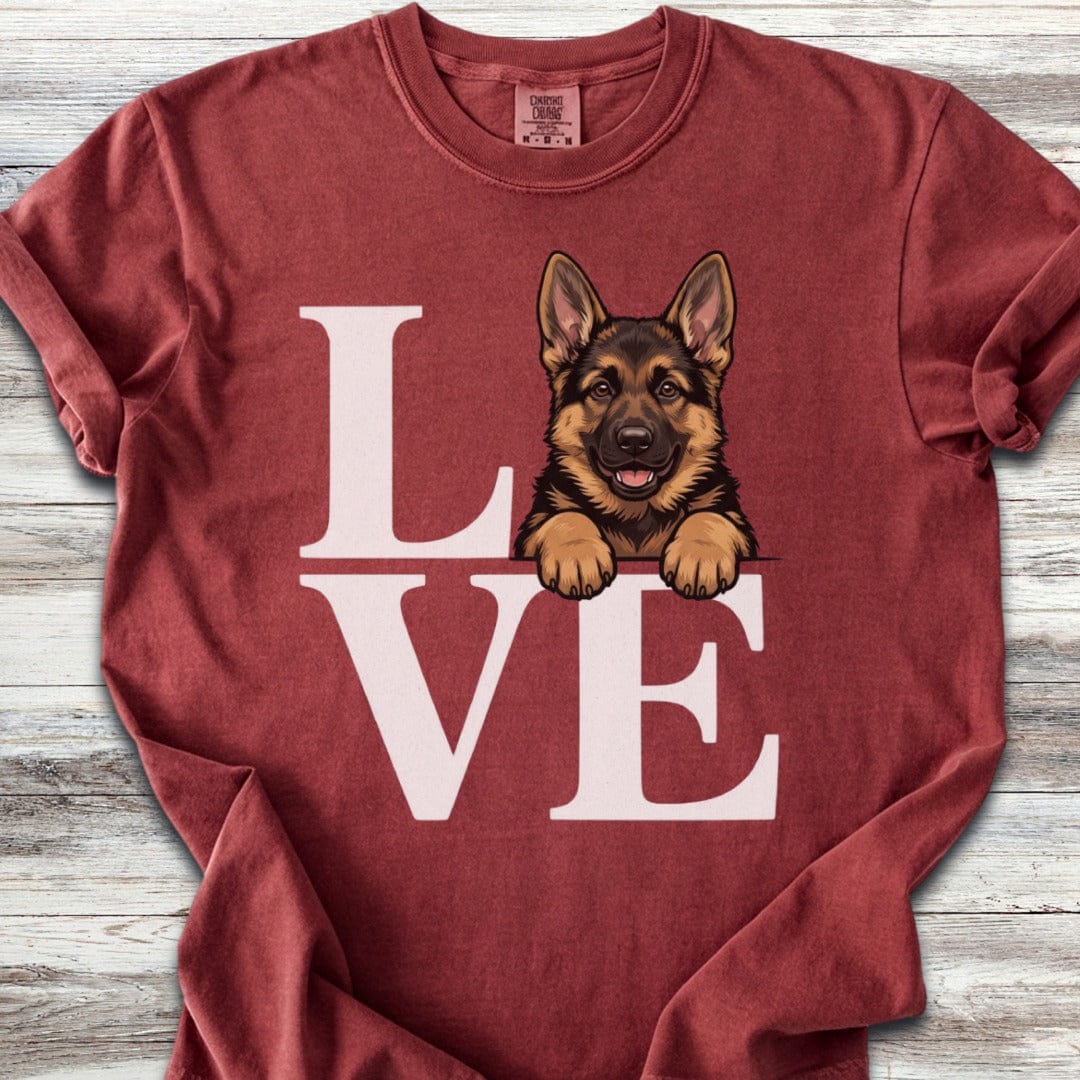 German Shepherd Puppy Love T-Shirt