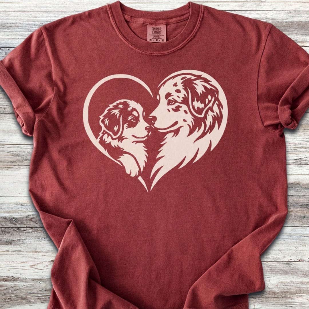 Australian Shepherd Heart Bond T-Shirt