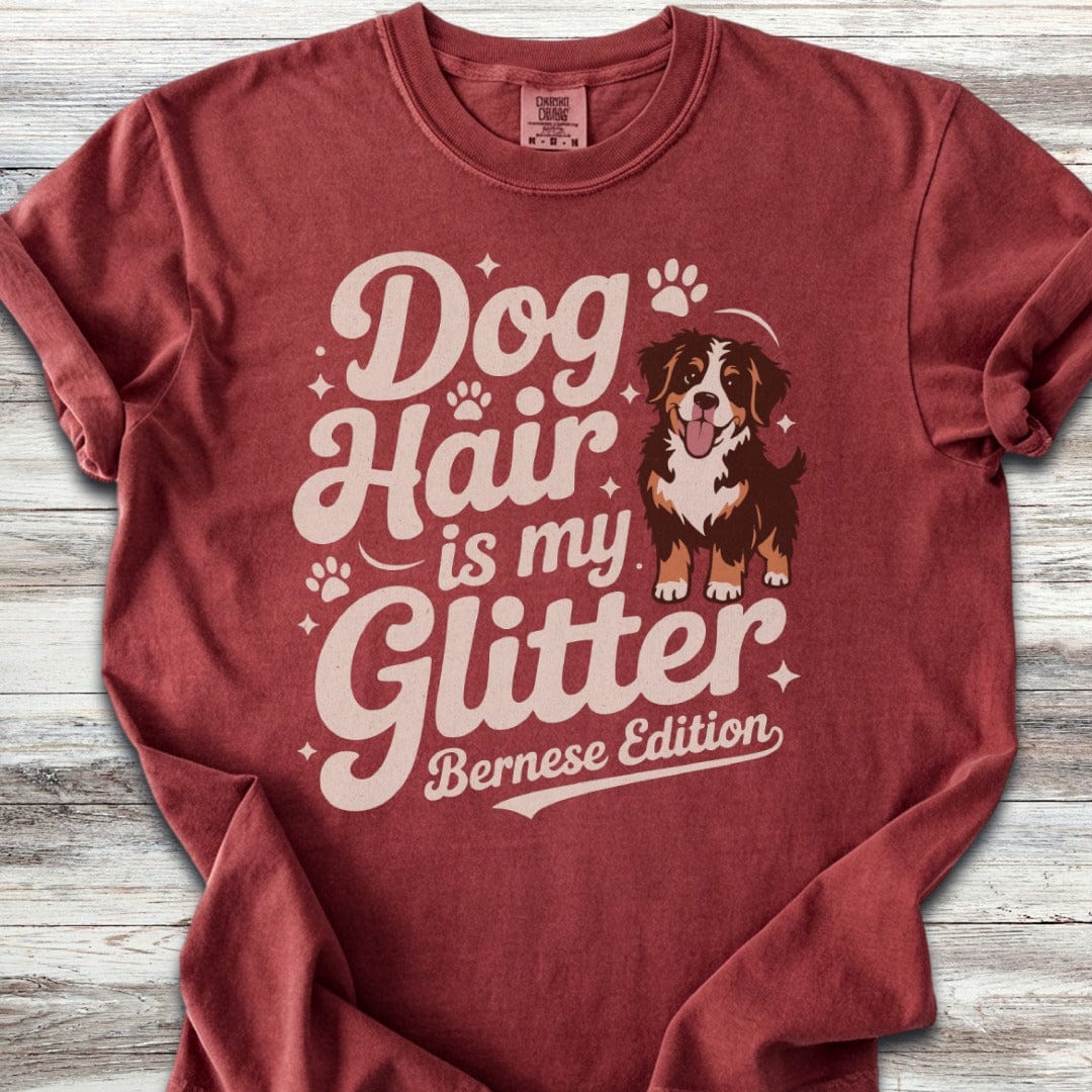 Bernese Mountain Dog Glitter T-Shirt