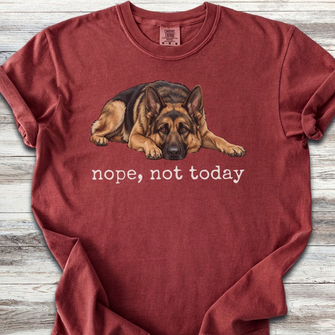German Shepherd Nope T-Shirt