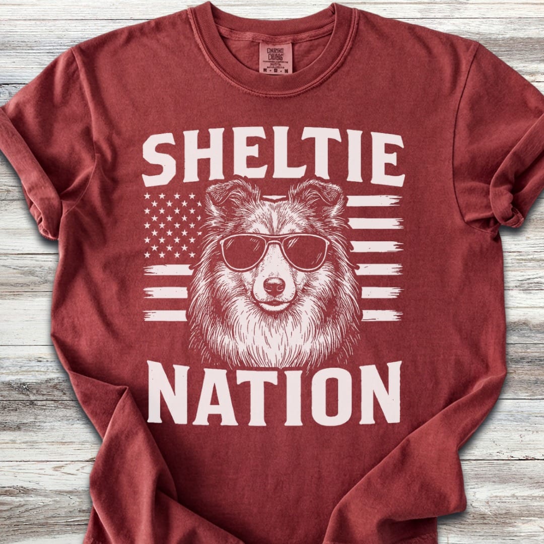 Shetland Sheepdog Nation T-Shirt