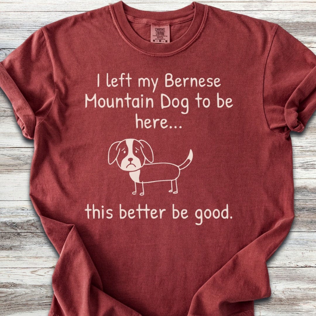 Bernese Mountain Dog Lonely T-Shirt