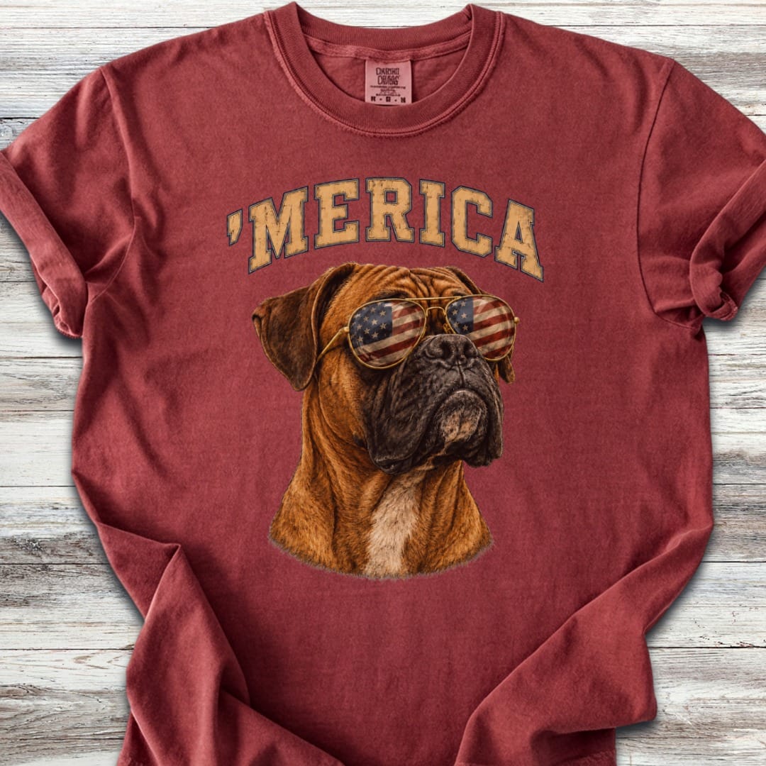 Boxer 'Merica T-Shirt
