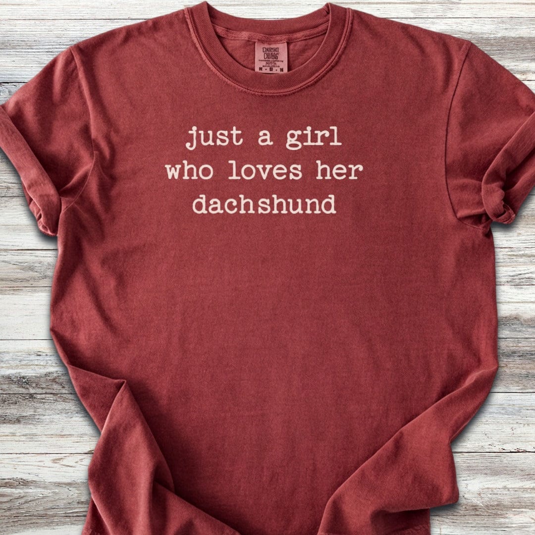 Dachshund Girl T-Shirt