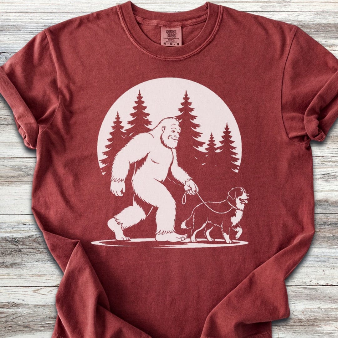 Bernese Mountain Dog Bigfoot T-Shirt