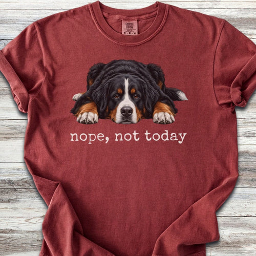 Bernese Mountain Dog Nope T-Shirt