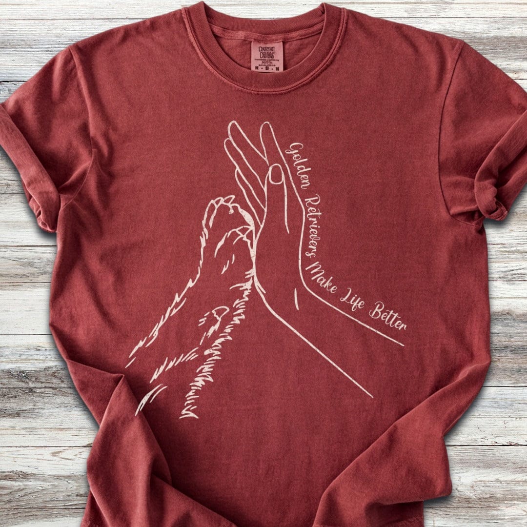 Golden Retriever Together T-Shirt