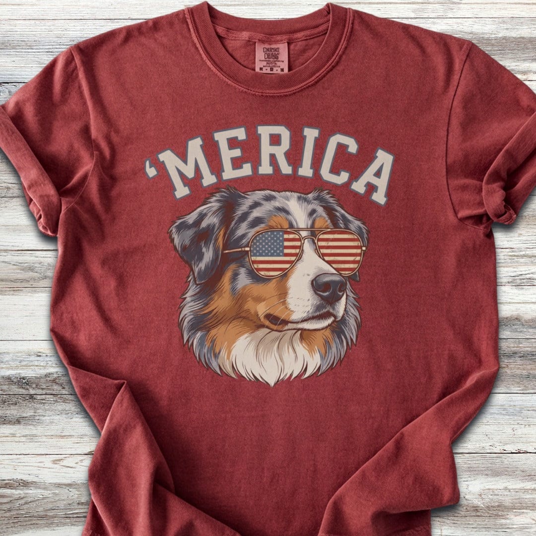 Australian Shepherd 'Merica T-Shirt