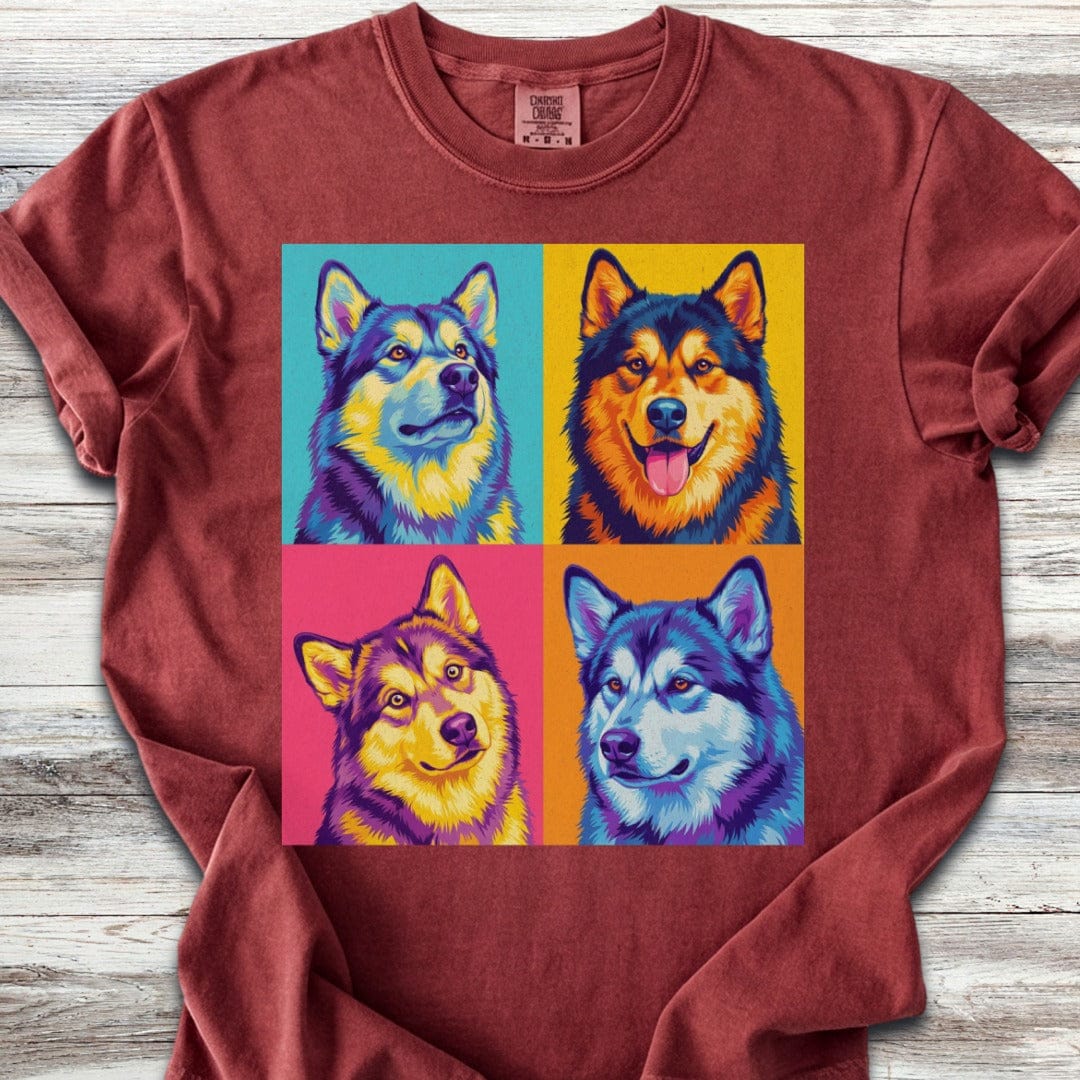 Pop Art Malamute T-Shirt