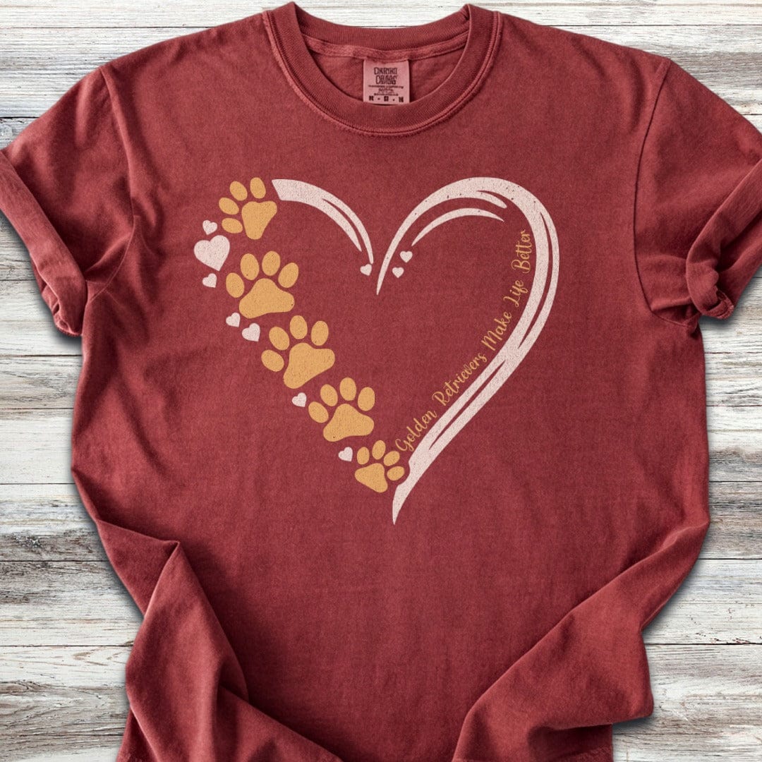 Golden Retriever Loyal Heart T-Shirt