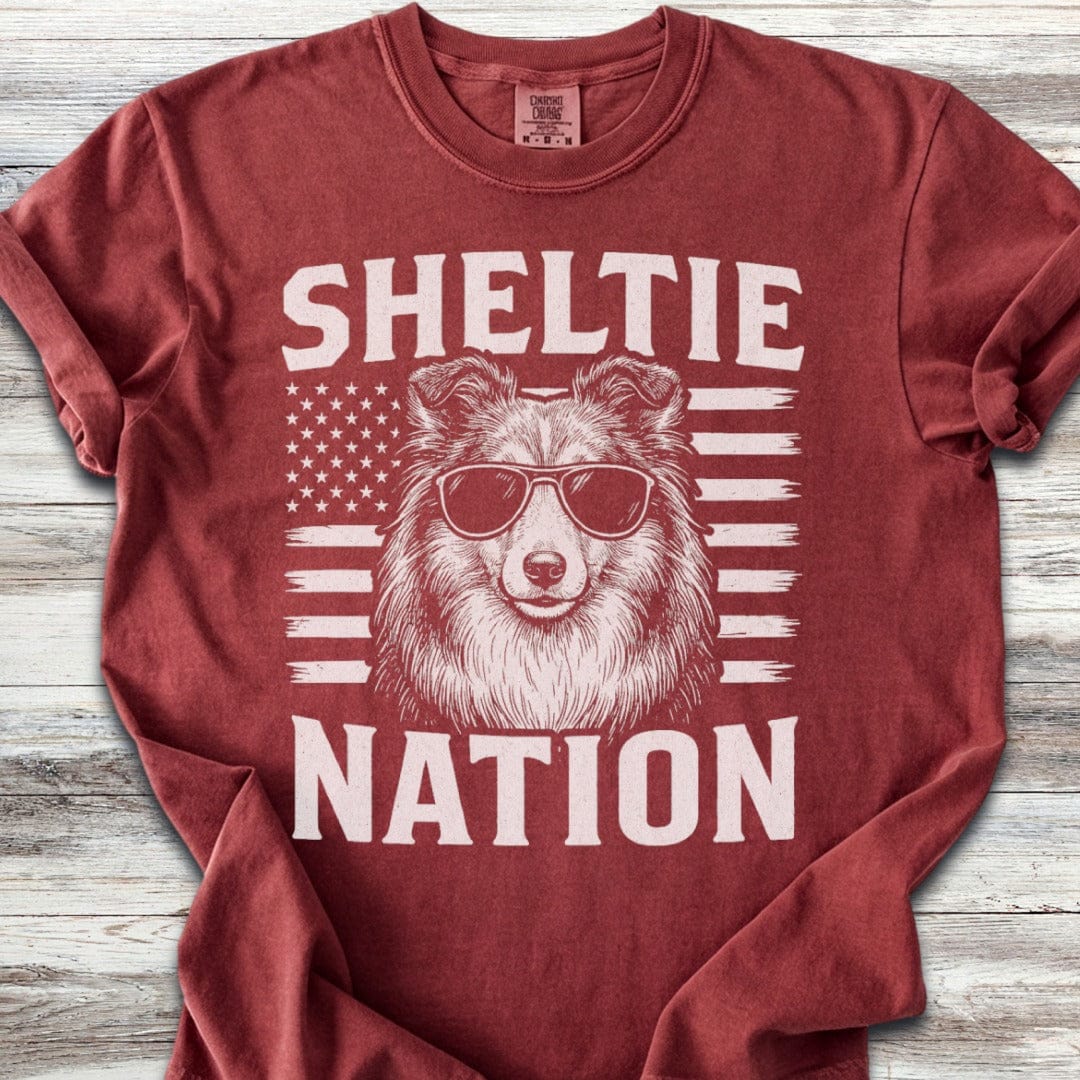 Shetland Sheepdog Nation T-Shirt