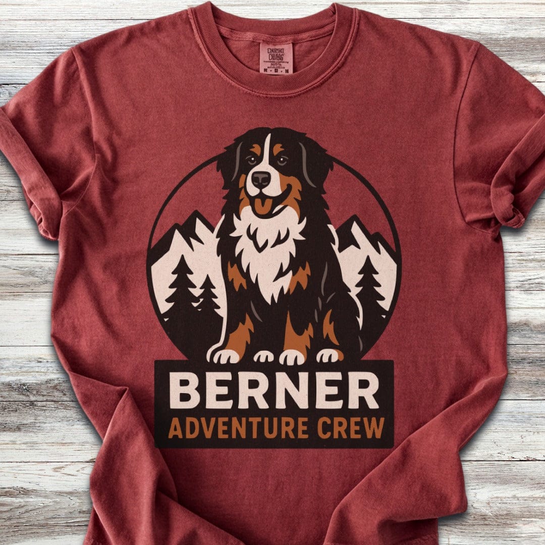 Bernese Mountain Dog  Adventure Crew T-Shirt