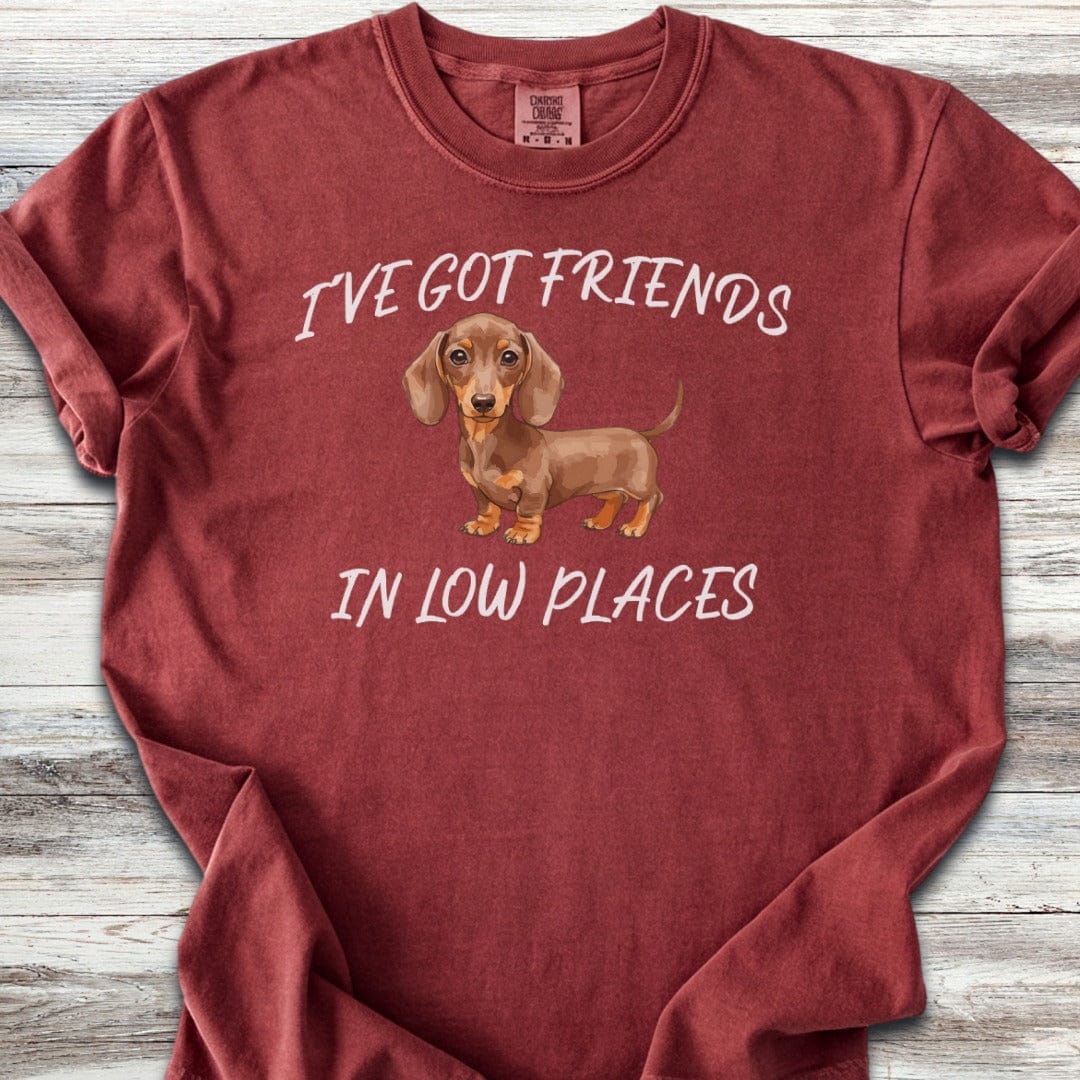 Dachshund Low Places T-Shirt