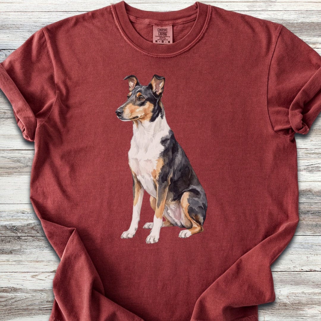 Smooth Collie Watercolor T-Shirt