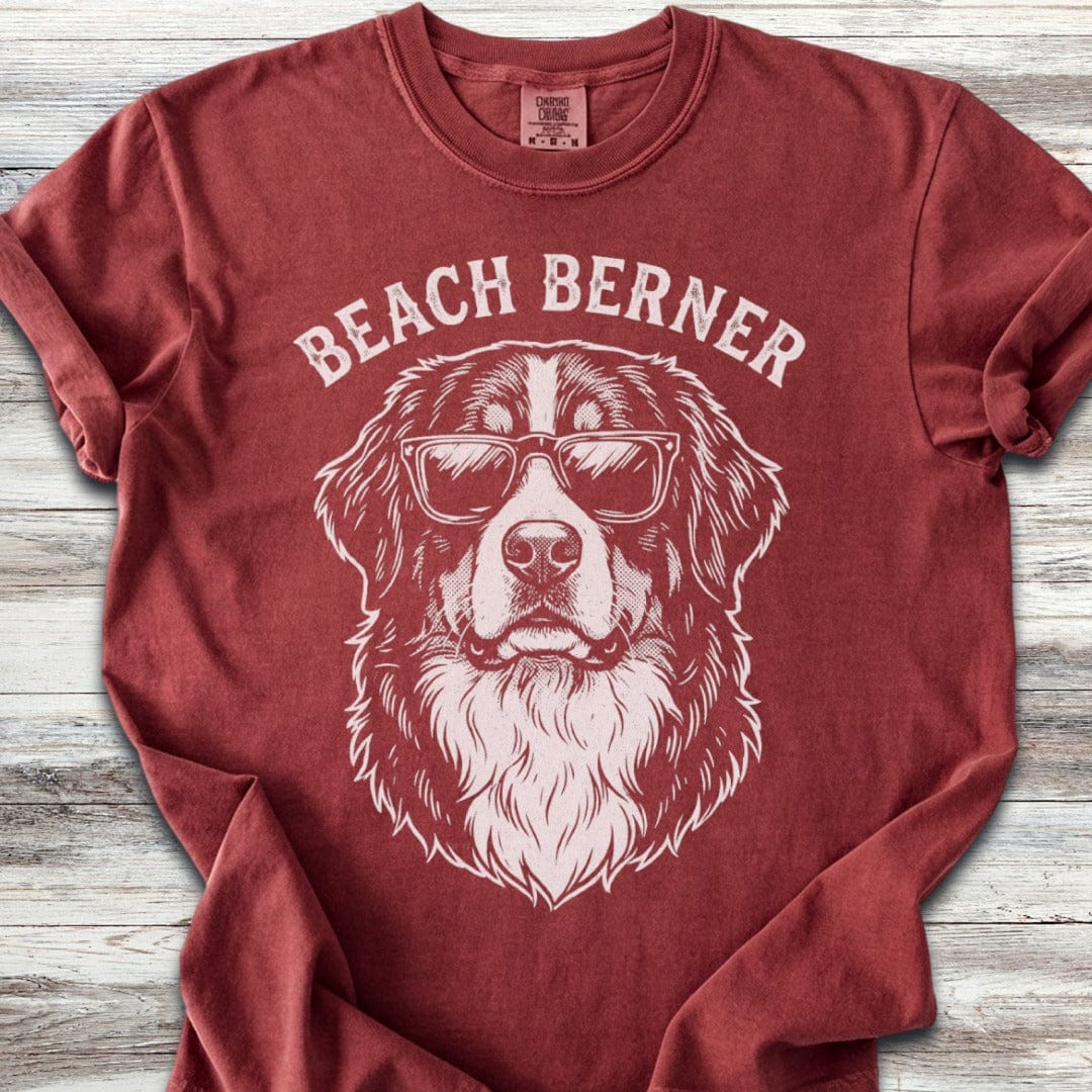 Bernese Mountain Dog Beach Berner T-Shirt