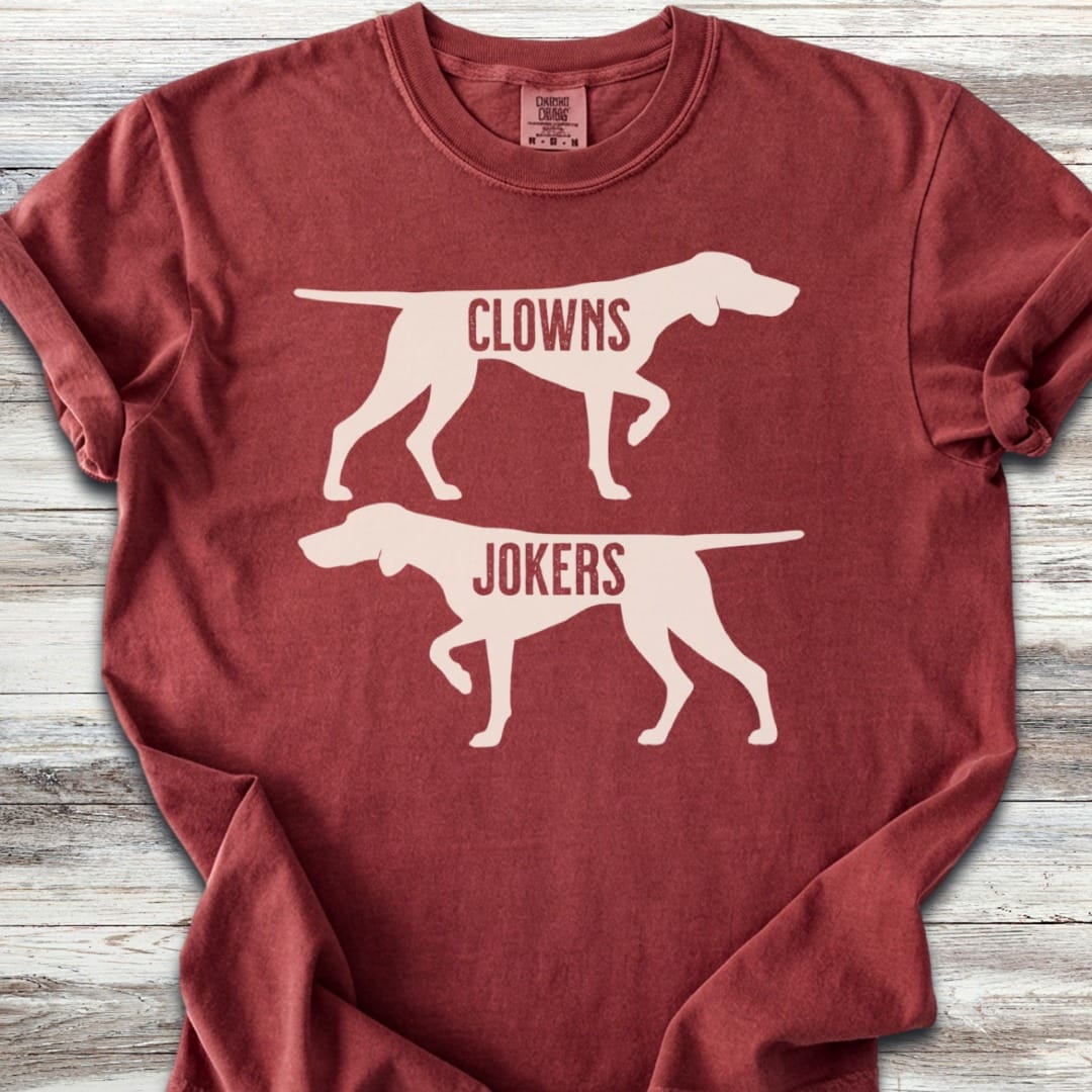 Clowns or Jokers Pointer T-Shirt