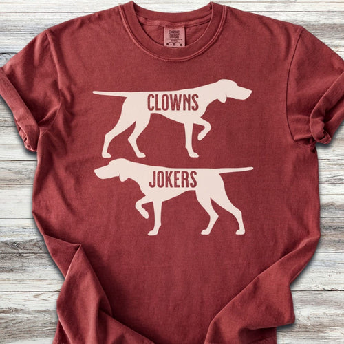Clowns or Jokers Pointer T-Shirt
