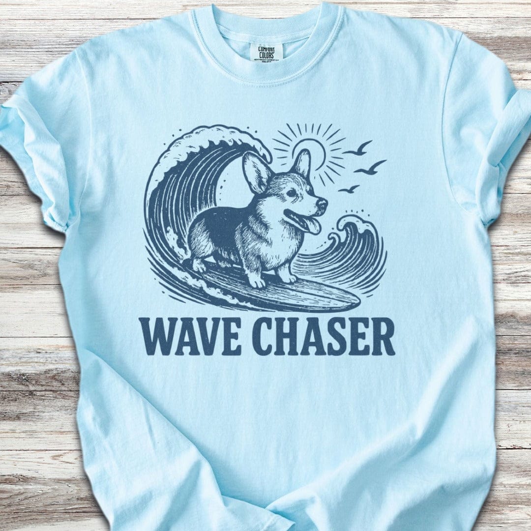 Corgi Surfer T-Shirt