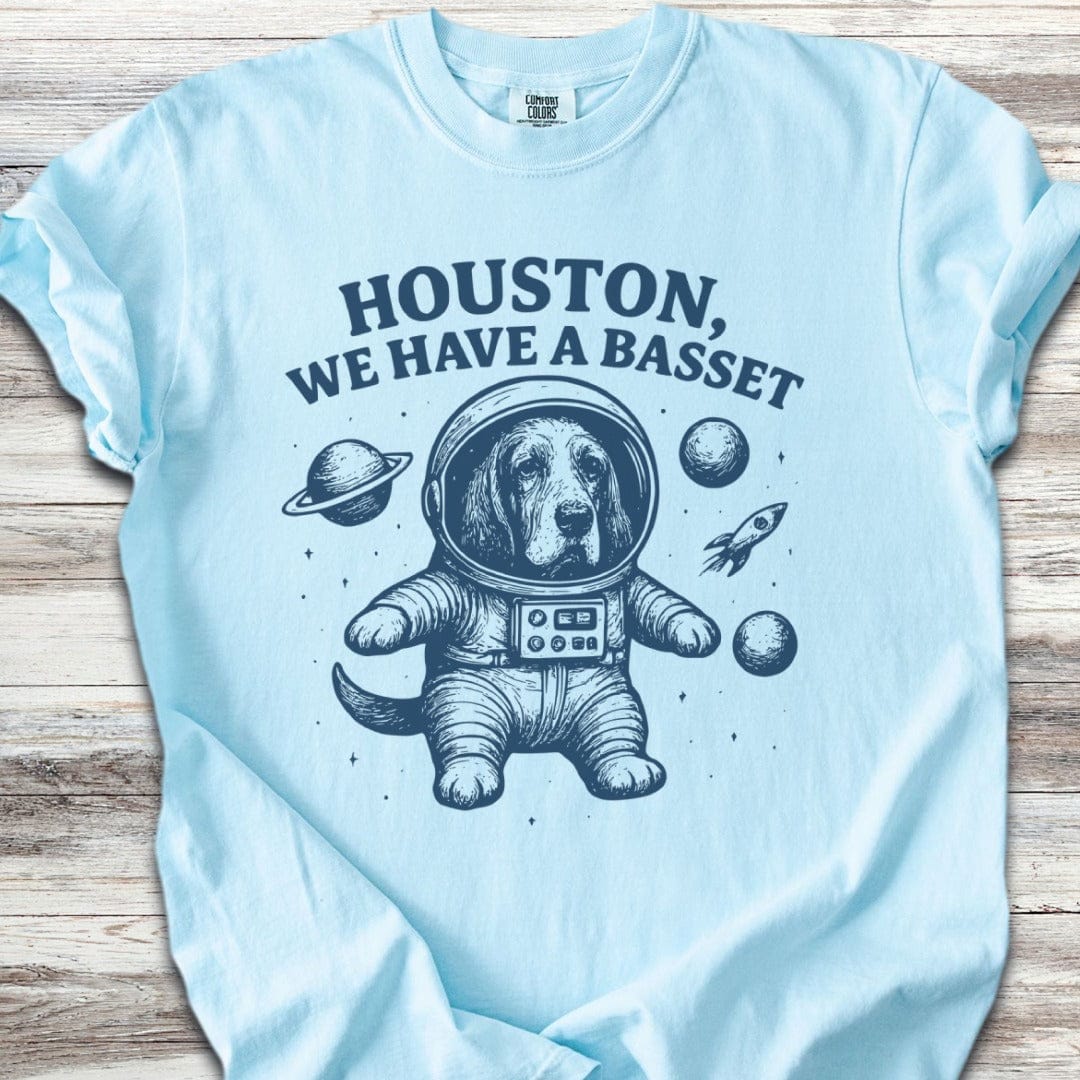 Basset Hound Astronaut T-Shirt