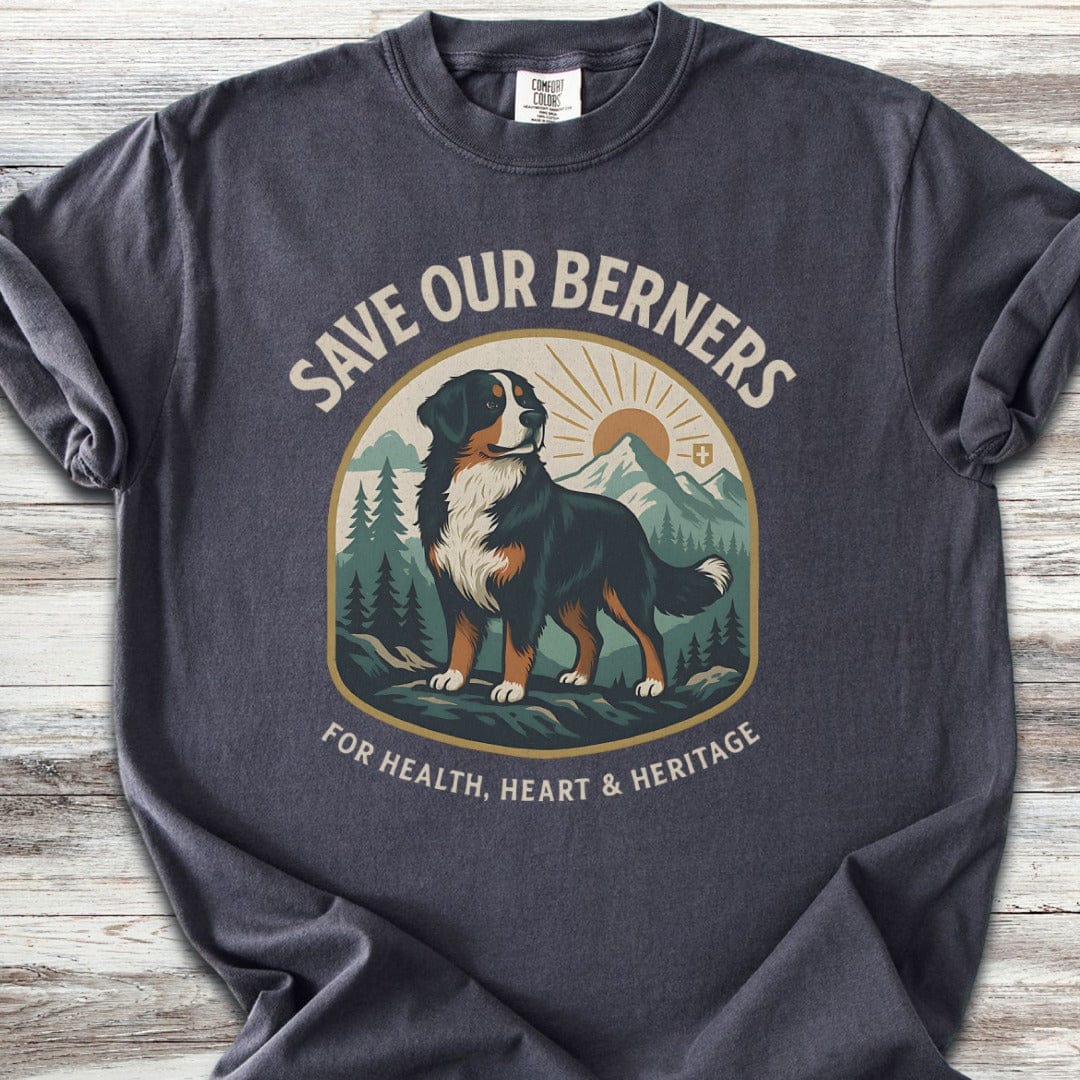 Bernese Mountain Dog Save Berners T-Shirt