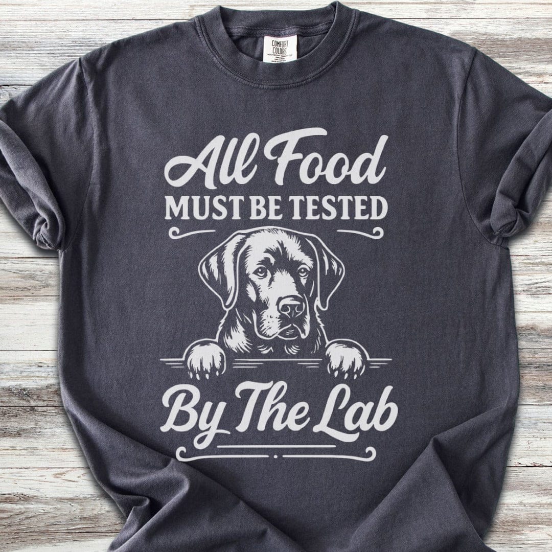 Labrador Retriever Food Test T-Shirt