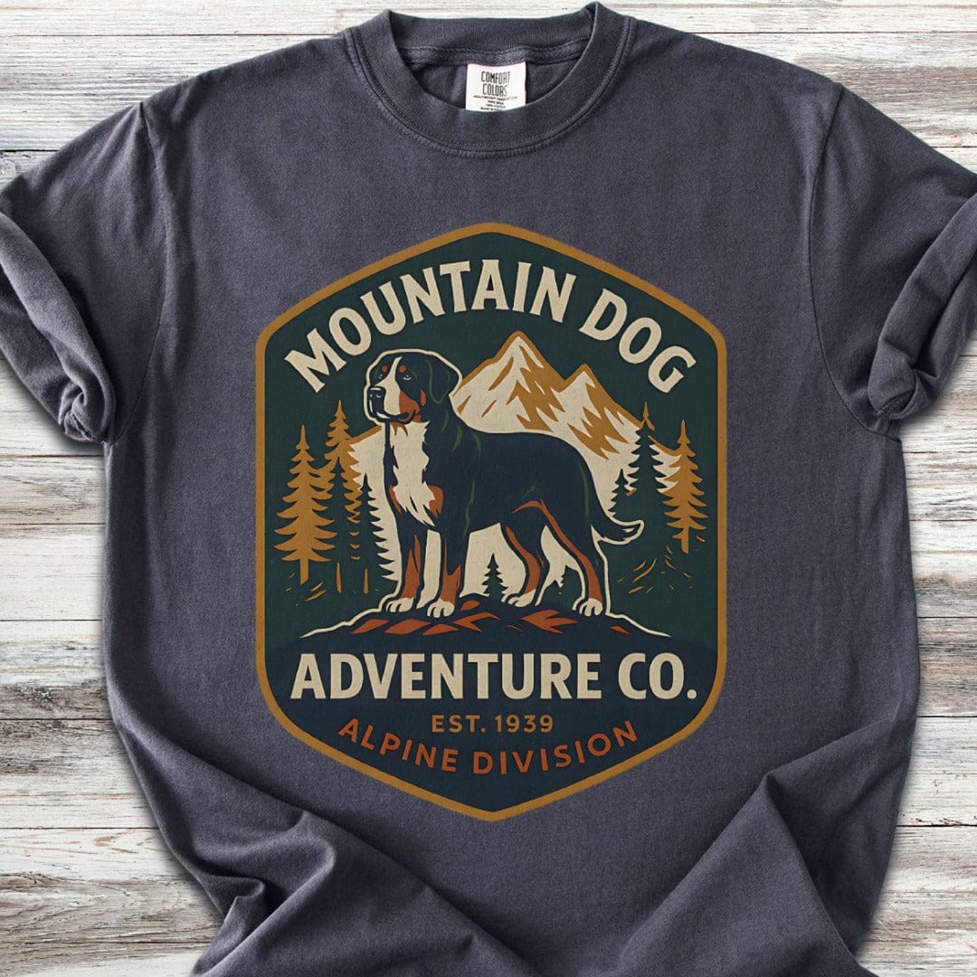 Swiss Mountain Dog Adventure Co T-Shirt