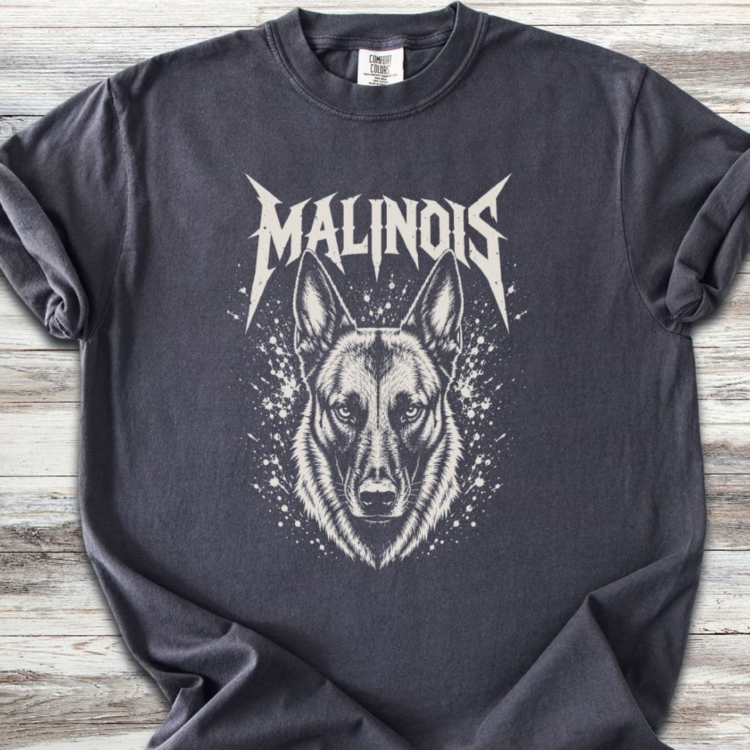 Belgian Malinois Metal T-Shirt