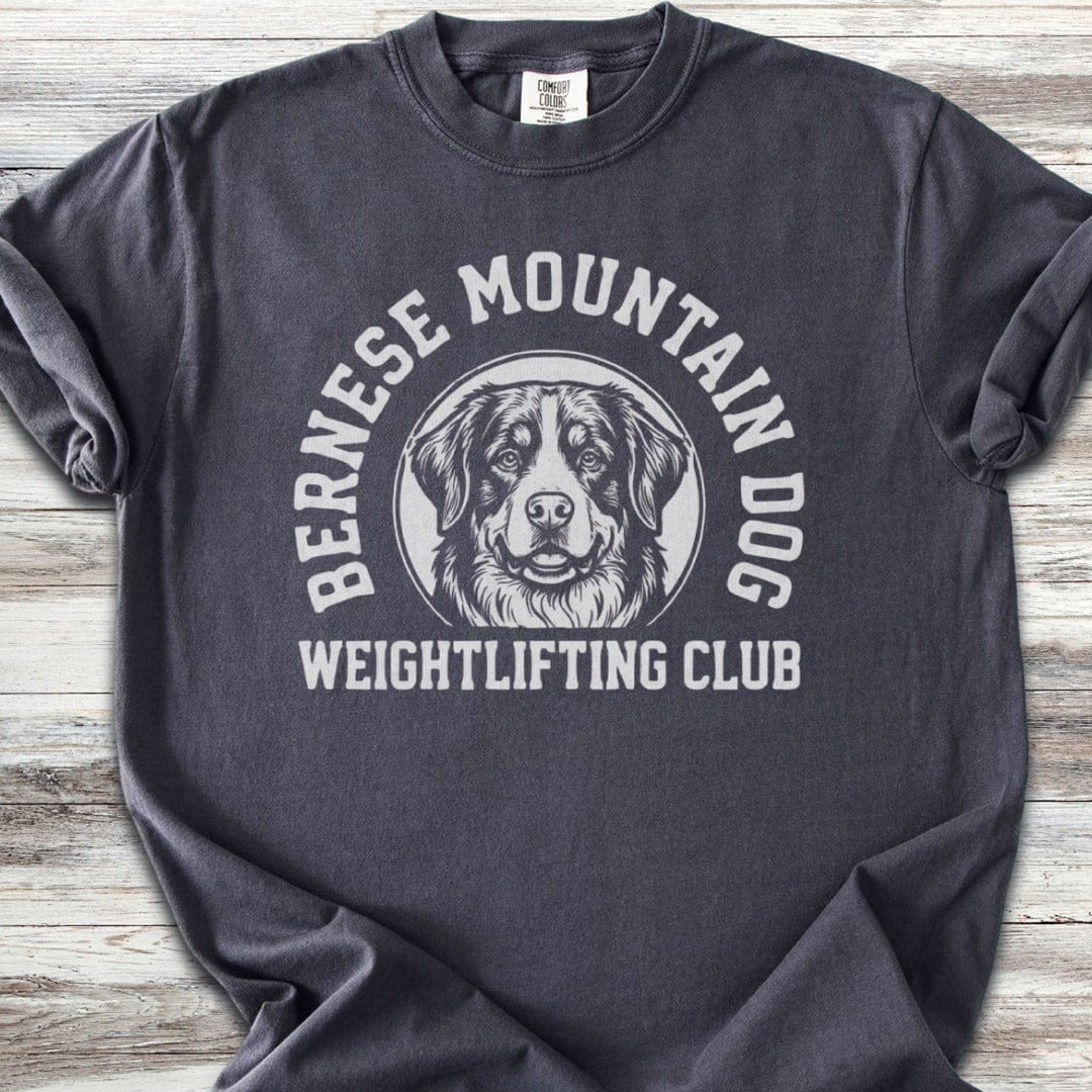 Bernese Mountain Dog Weightlifting T-Shirt