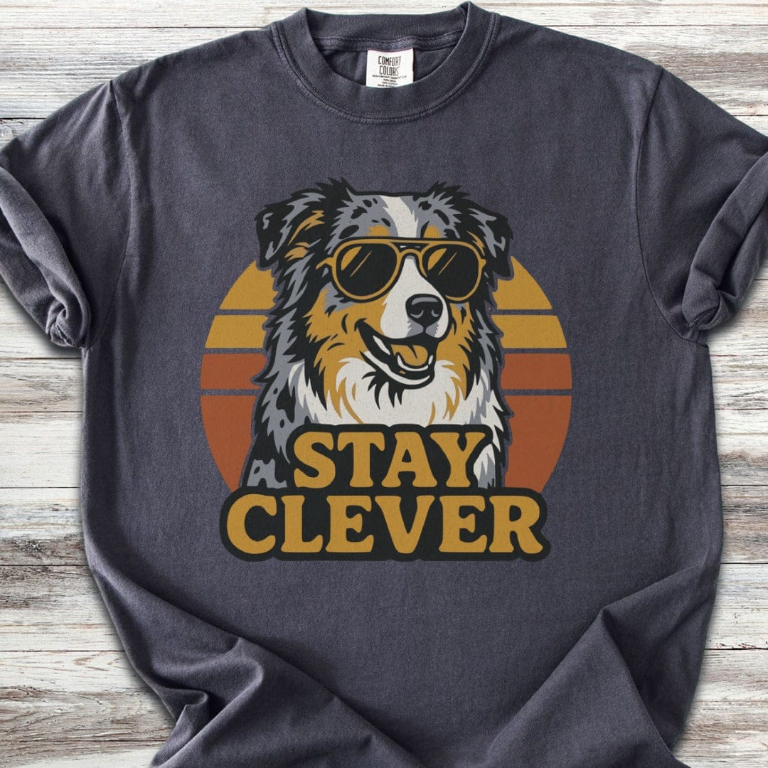 Australian Shepherd Stay Clever T-Shirt