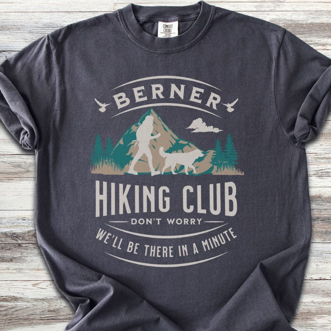 Bernese Mountain Dog Hiking Club T-Shirt