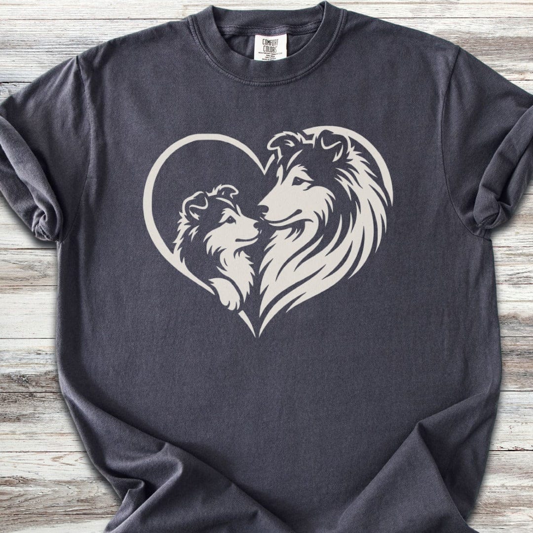 Shetland Sheepdog Heart Bond T-Shirt