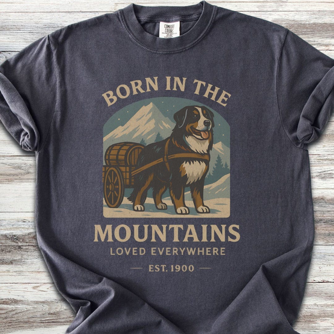 Bernese Mountain Dog Born T-Shirt