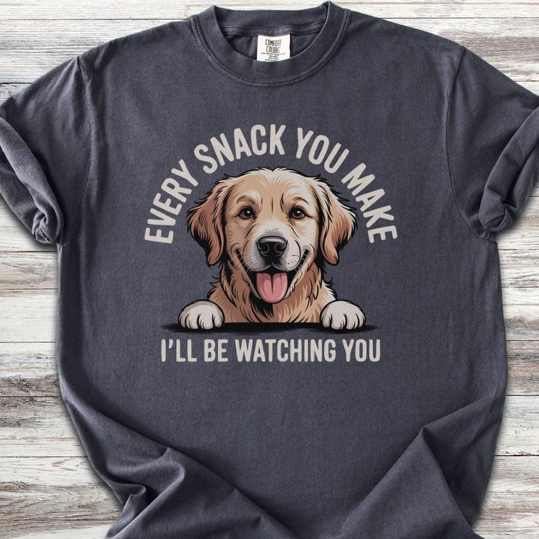 Golden Retriever Every Snack T-Shirt