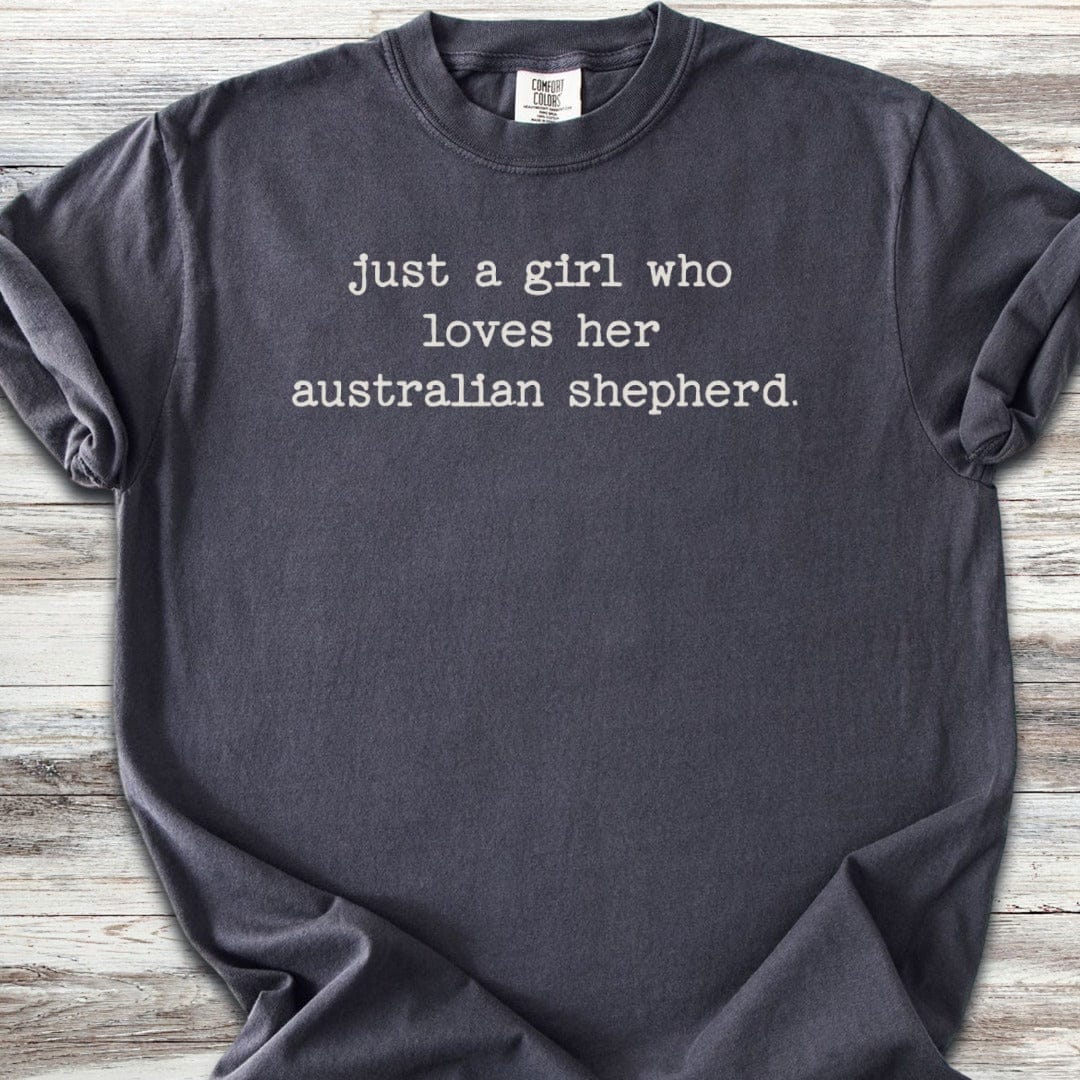 Australian Shepherd Girl T-Shirt