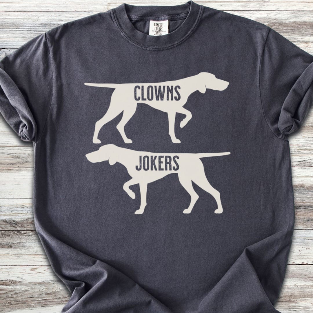 Clowns or Jokers Pointer T-Shirt