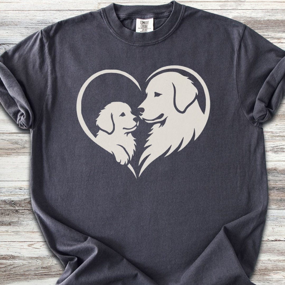 Golden Retriever Heart Bond T-Shirt