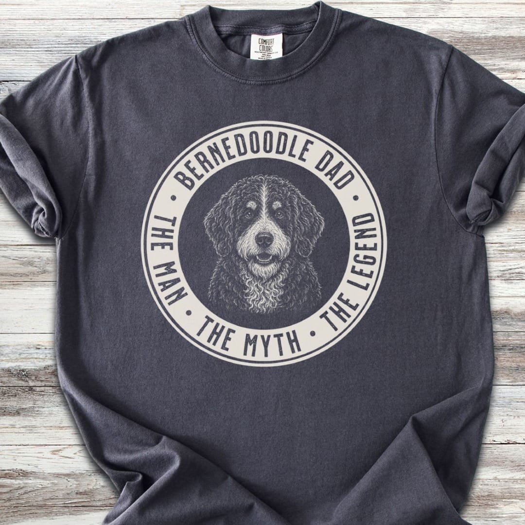 Bernedoodle Dad Legend T-Shirt
