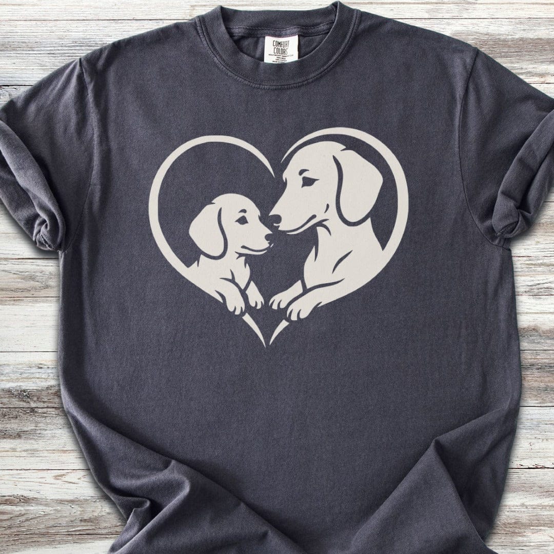 Dachshund Heart Bond T-Shirt