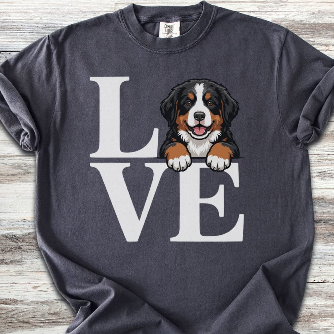 Bernese Mountain Dog Puppy Love T-Shirt