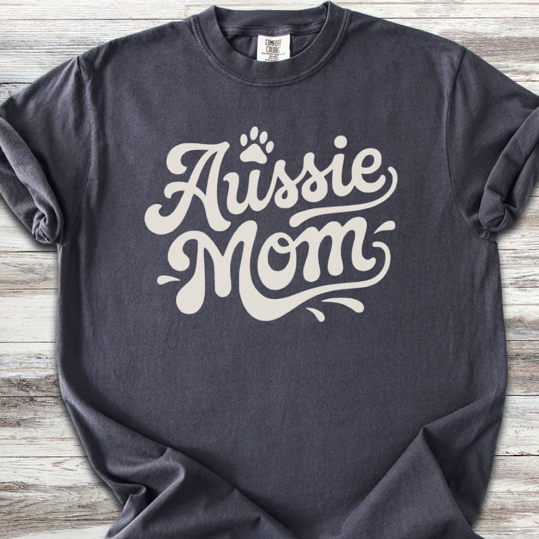 Aussie Groovy Mom T-Shirt
