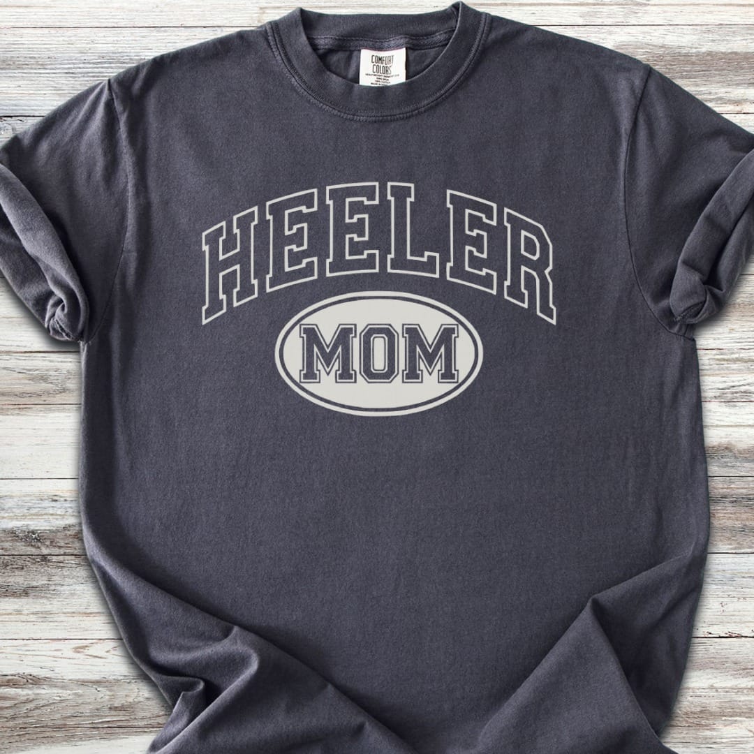 Australian Cattle Dog Heeler University Mom T-Shirt