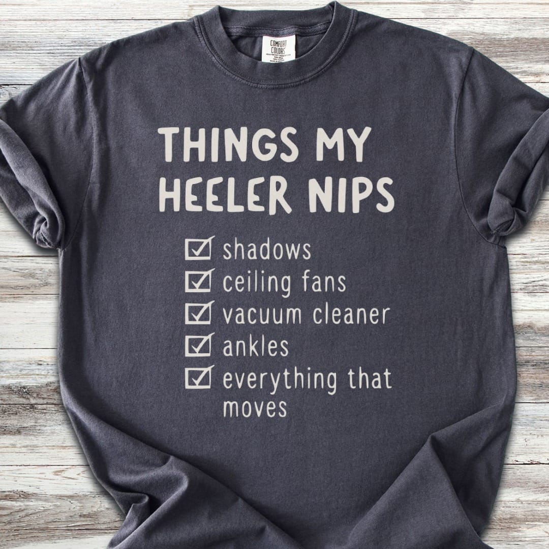 Australian Cattle Dog Nip List T-Shirt
