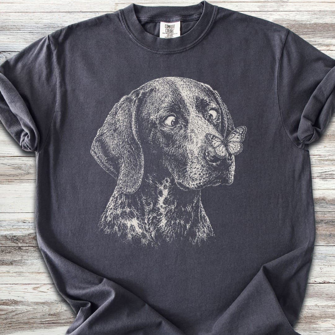German Shorthaired Pointer Butterfly T-Shirt