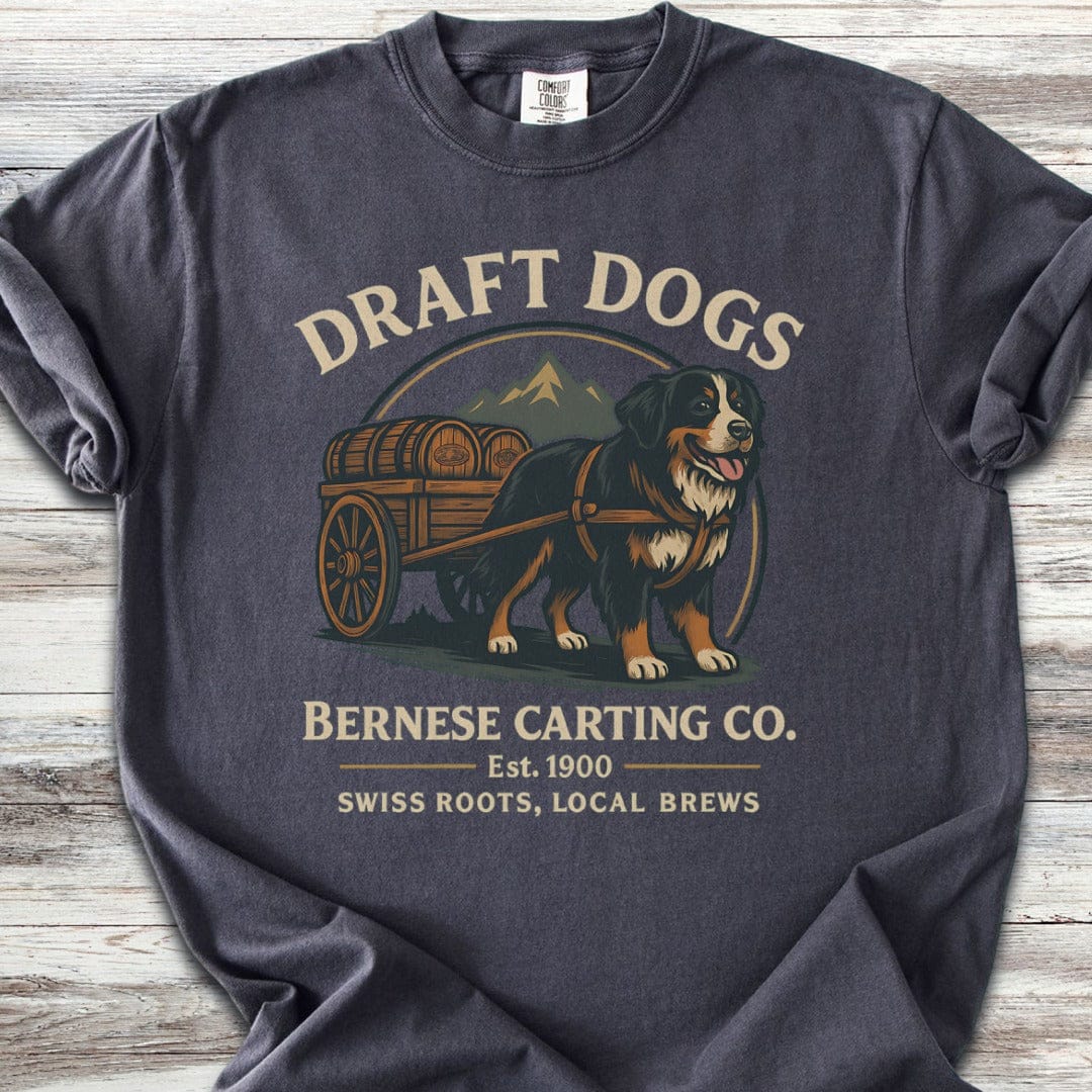 Bernese Mountain Dogs Draft Dogs T-Shirt