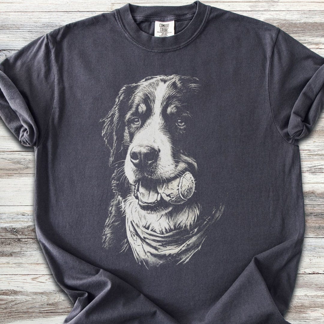 Bernese Mountain Dog Play Ball T-Shirt