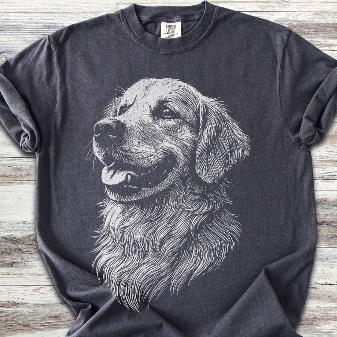 Golden Retriever Sketch T-Shirt
