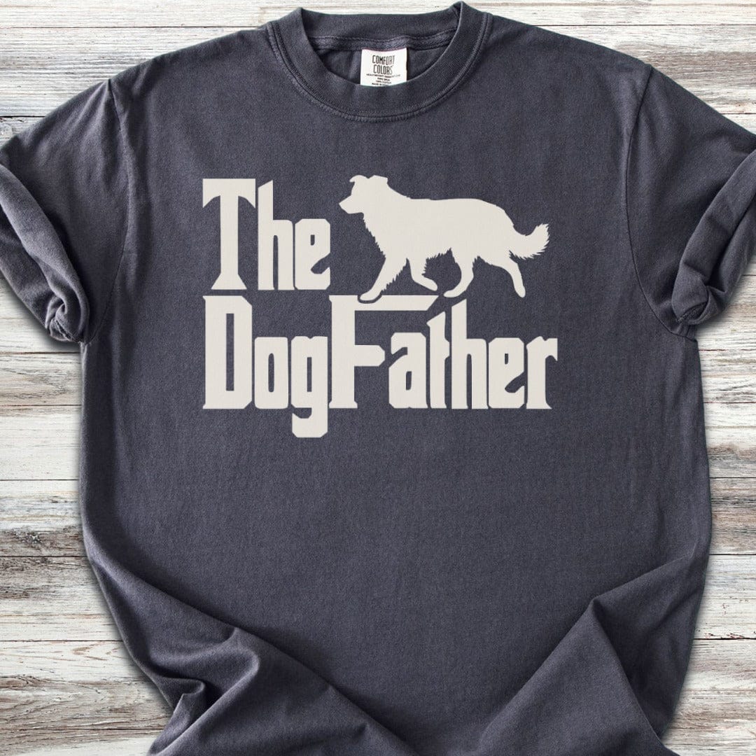 Border Collie Dog Father T-Shirt