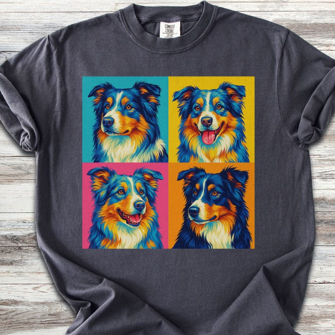 Pop Art Australian Shepherd T-Shirt