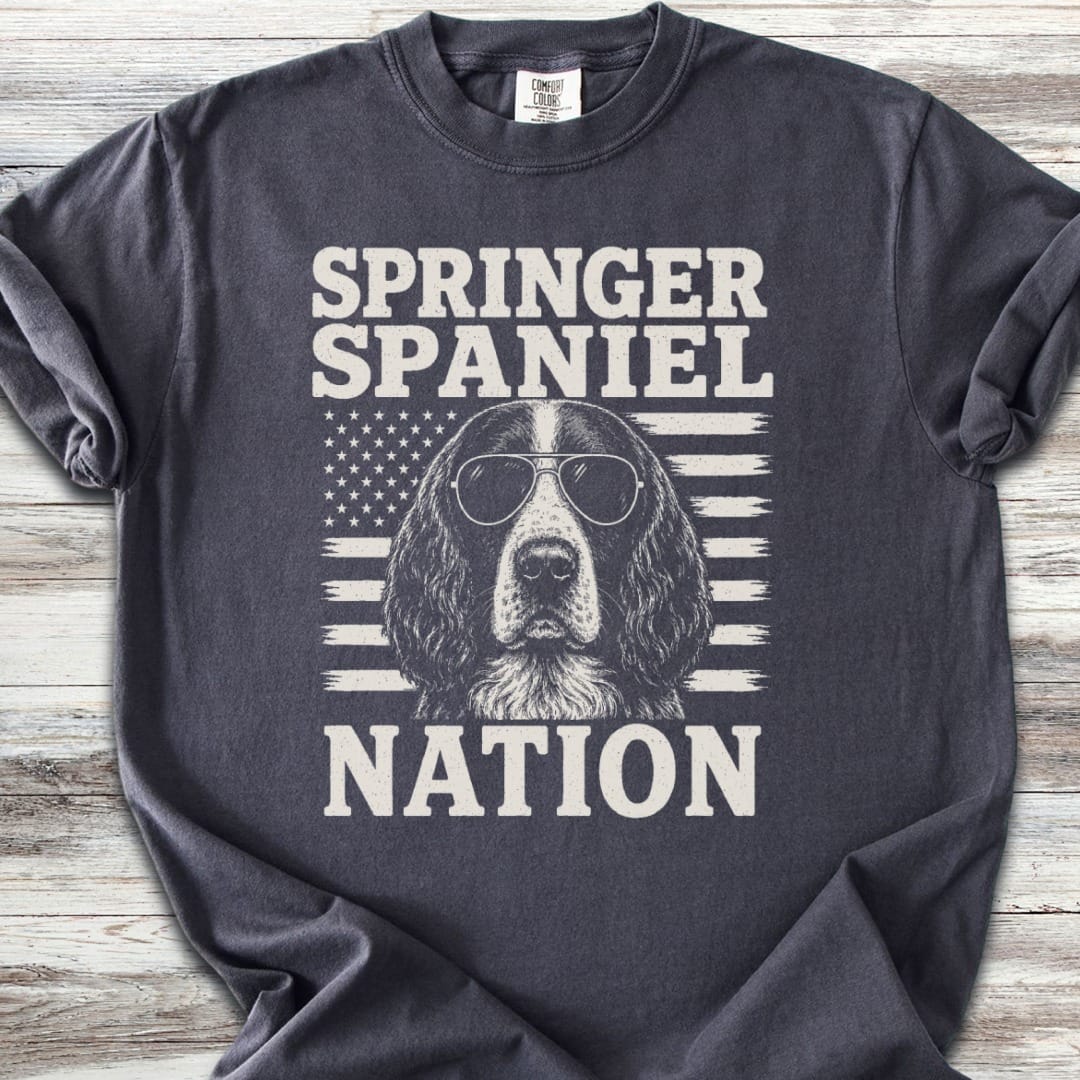 English Springer Spaniel Nation T-Shirt
