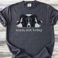 Shetland Sheepdog Bi-Black Nope T-Shirt